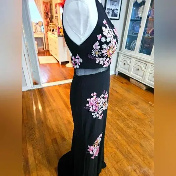 Xscape floral prom/formal gown - Picture 4 of 6